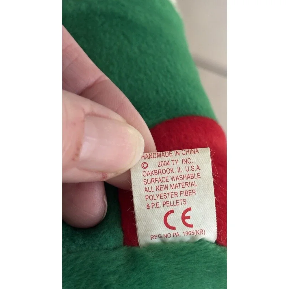 Vintage Ty Beanie Babies 2003 Plush‎ Stockings The Bear Mint Cond